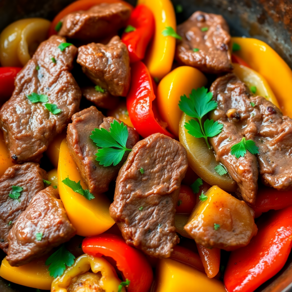 Keto Turkish Beef Stir-Fry