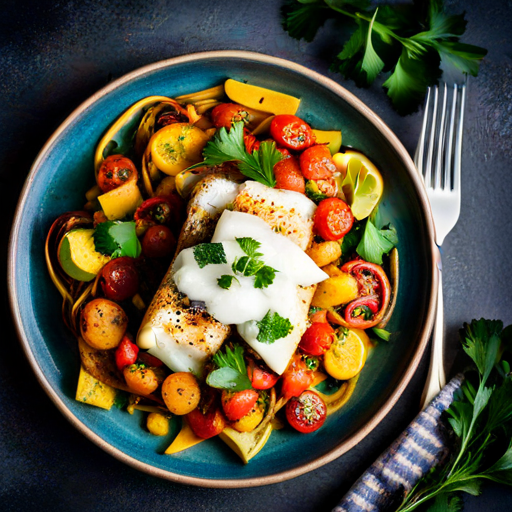 Pan-Seared Fish with Artichoke Salsa