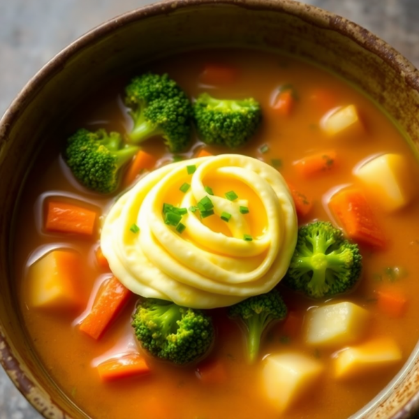 Hearty Vegetable Egg Soup