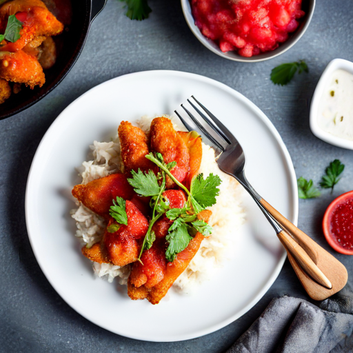 Sweet and Sour Watermelon Chicken