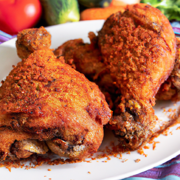 Crispy Fried Chicken Thighs