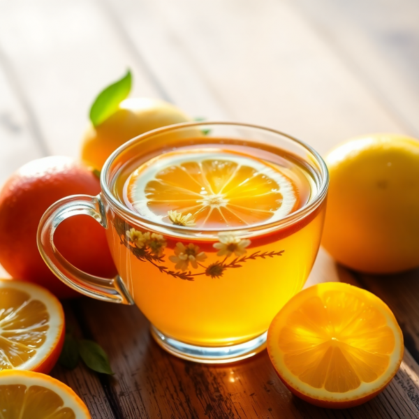 Citrus Infused Herbal Tea