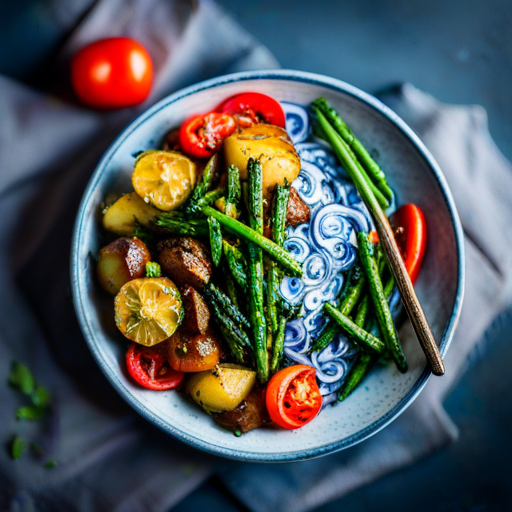 Orange Garlic Potato Stir-Fry