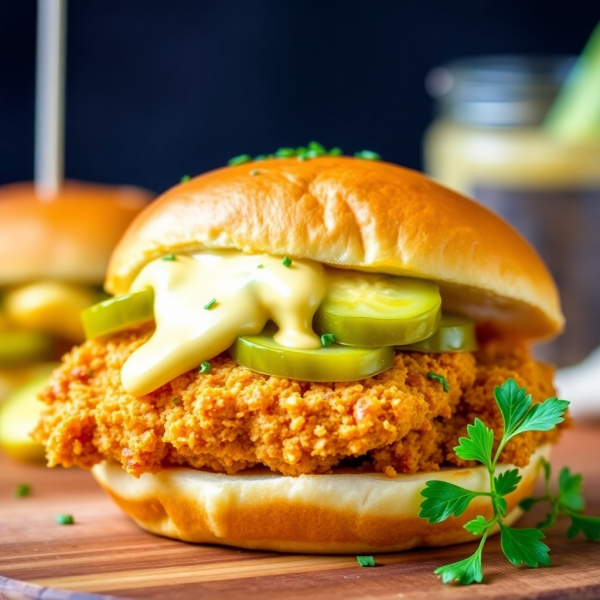 Crispy Pickle Chicken Sandwich